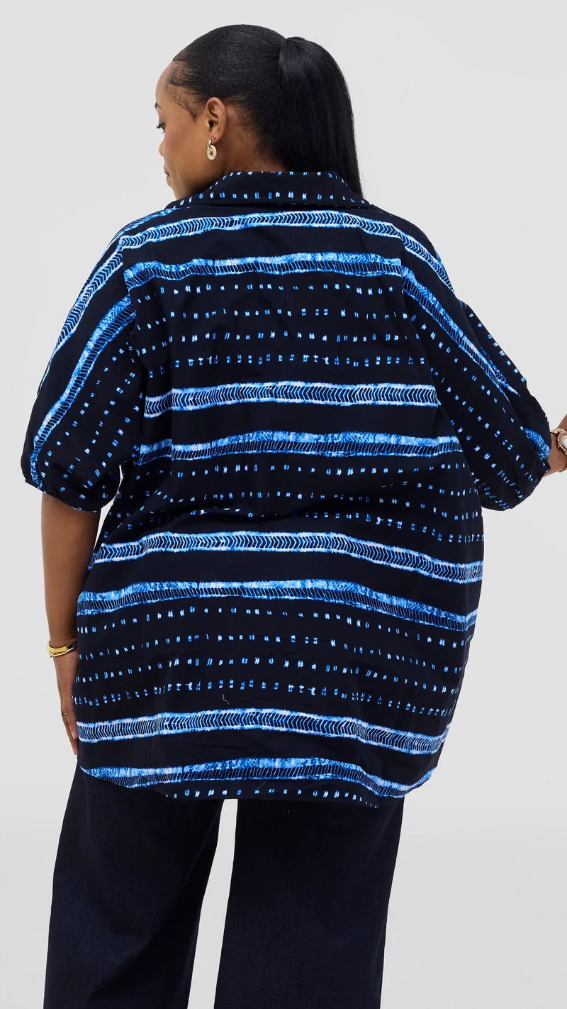 Safari Tafari Highlow Top - Shan Print
