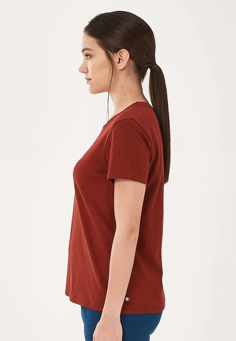 T-Shirt aus Bio-Baumwolle mit Libelle-Print