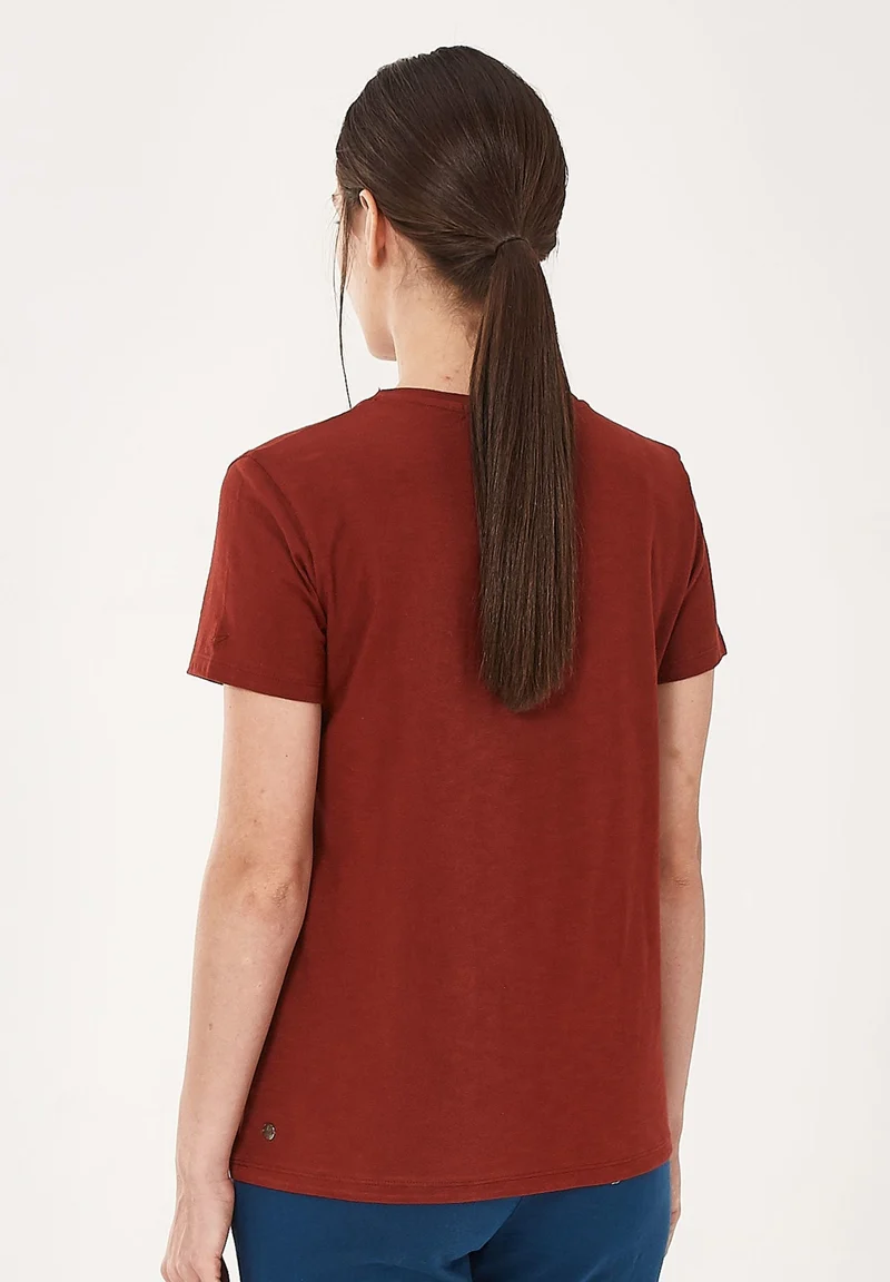 T-Shirt aus Bio-Baumwolle mit Libelle-Print