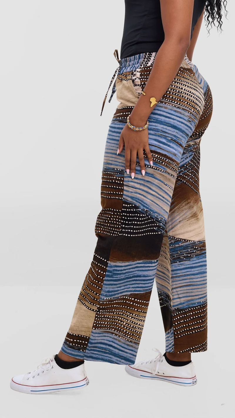 Safari by Vivo Zehra Kitenge Pants - Tuze Print