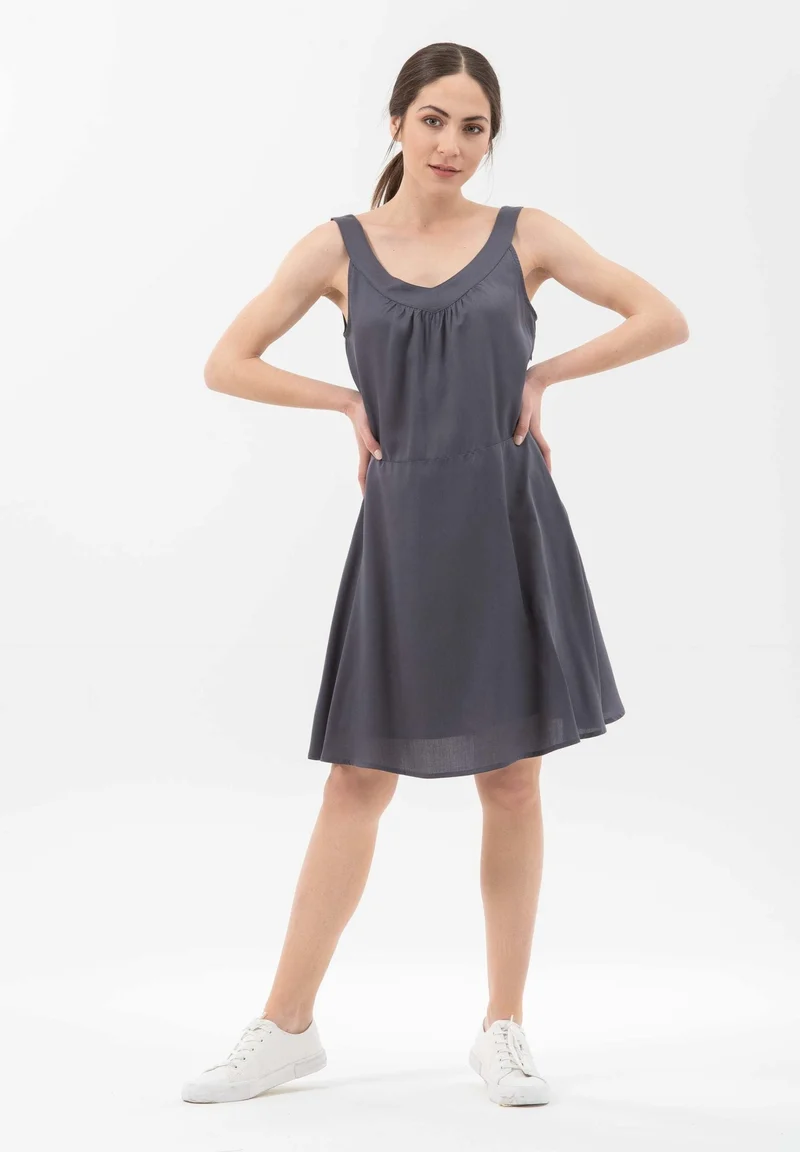 Kleid aus TENCEL™ Lyocell