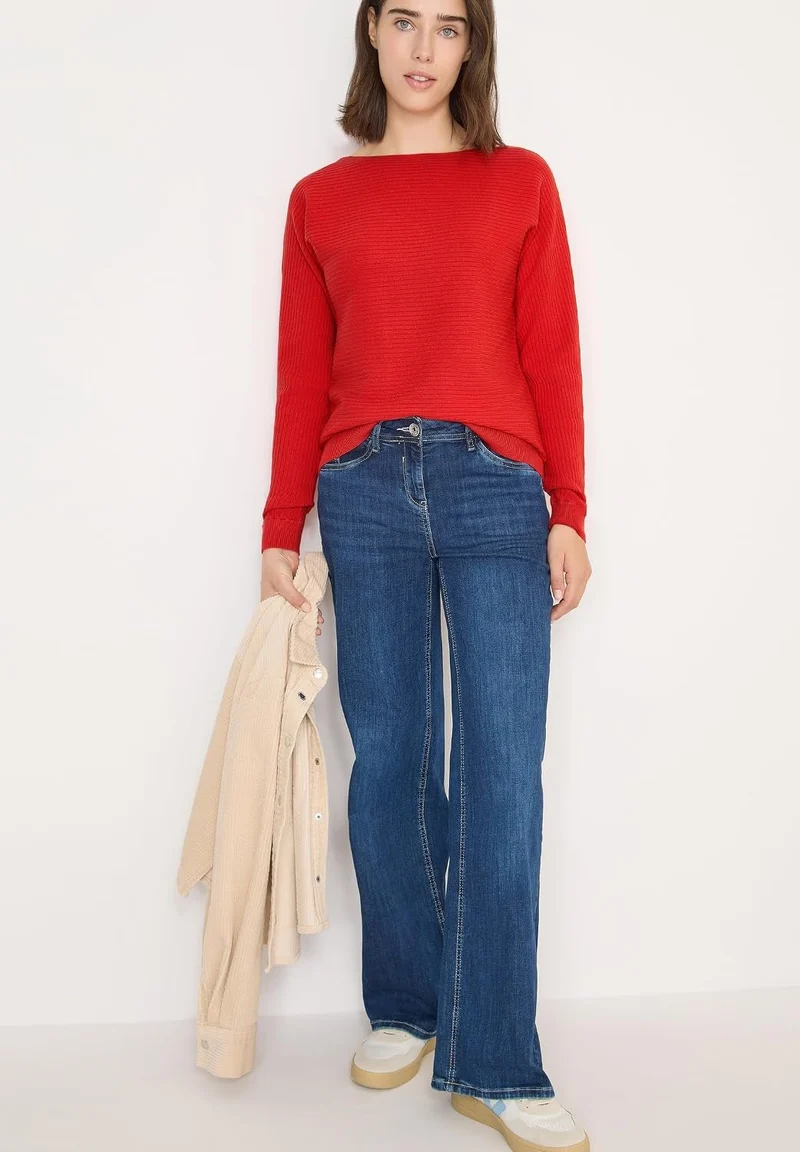 Cecil Cosy Rib Mix Dolman - 2_B303614_16709