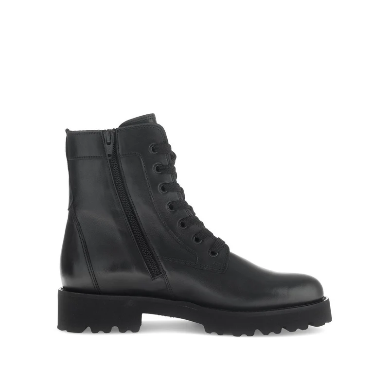 Gabor Damen Schnür-Stiefelette schwarz