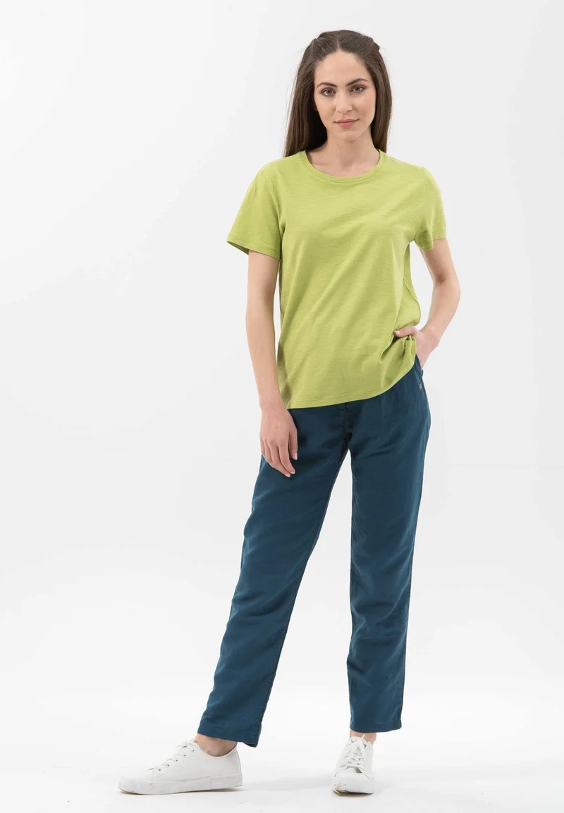 Basic T-Shirt aus Bio-Baumwolle