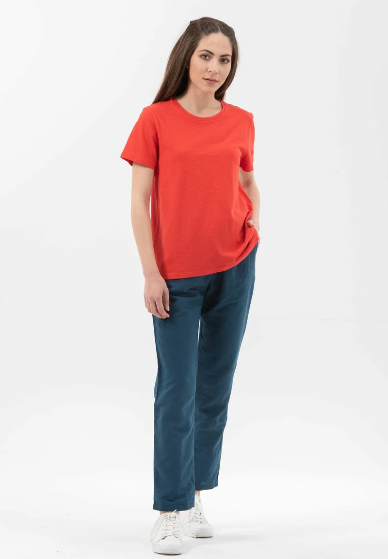 Basic T-Shirt aus Bio-Baumwolle