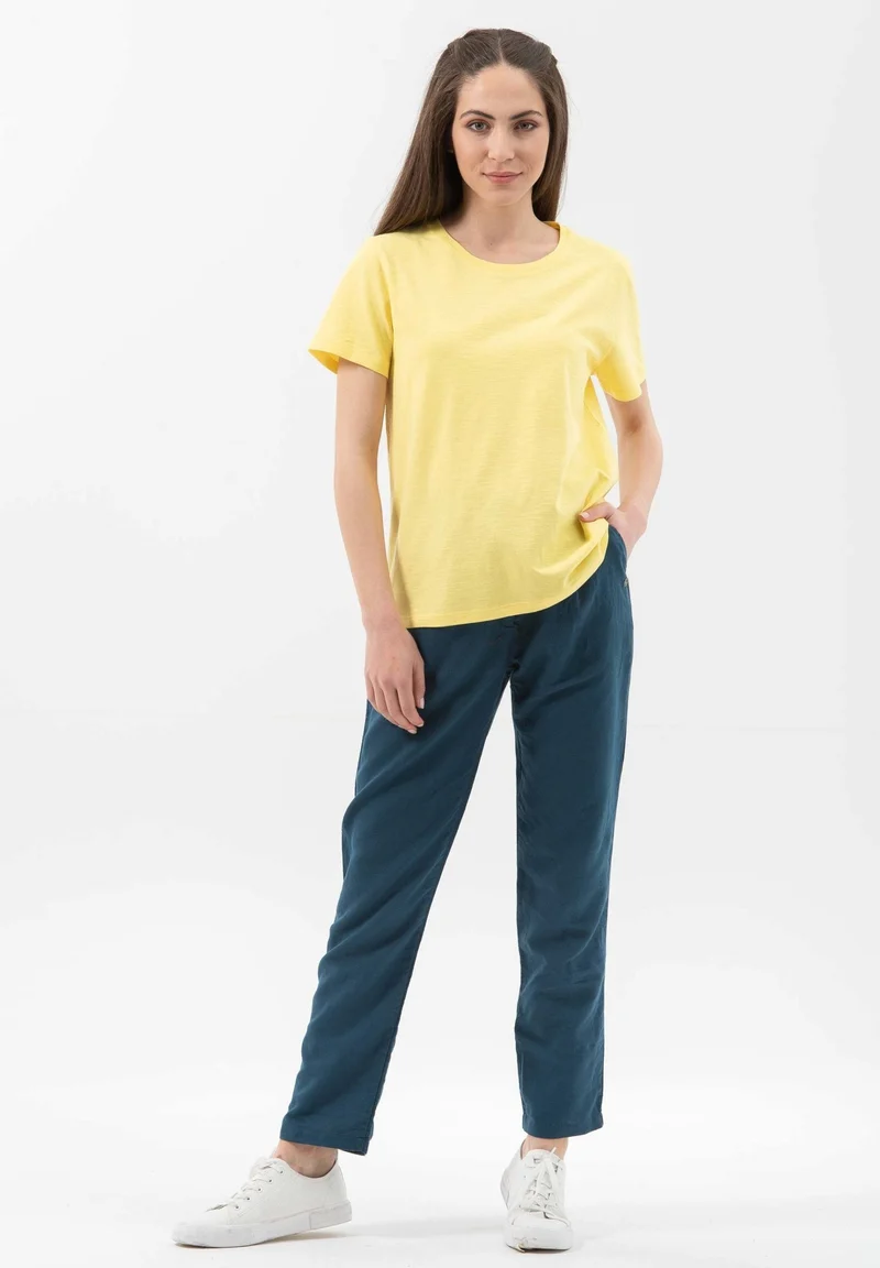 Basic T-Shirt aus Bio-Baumwolle