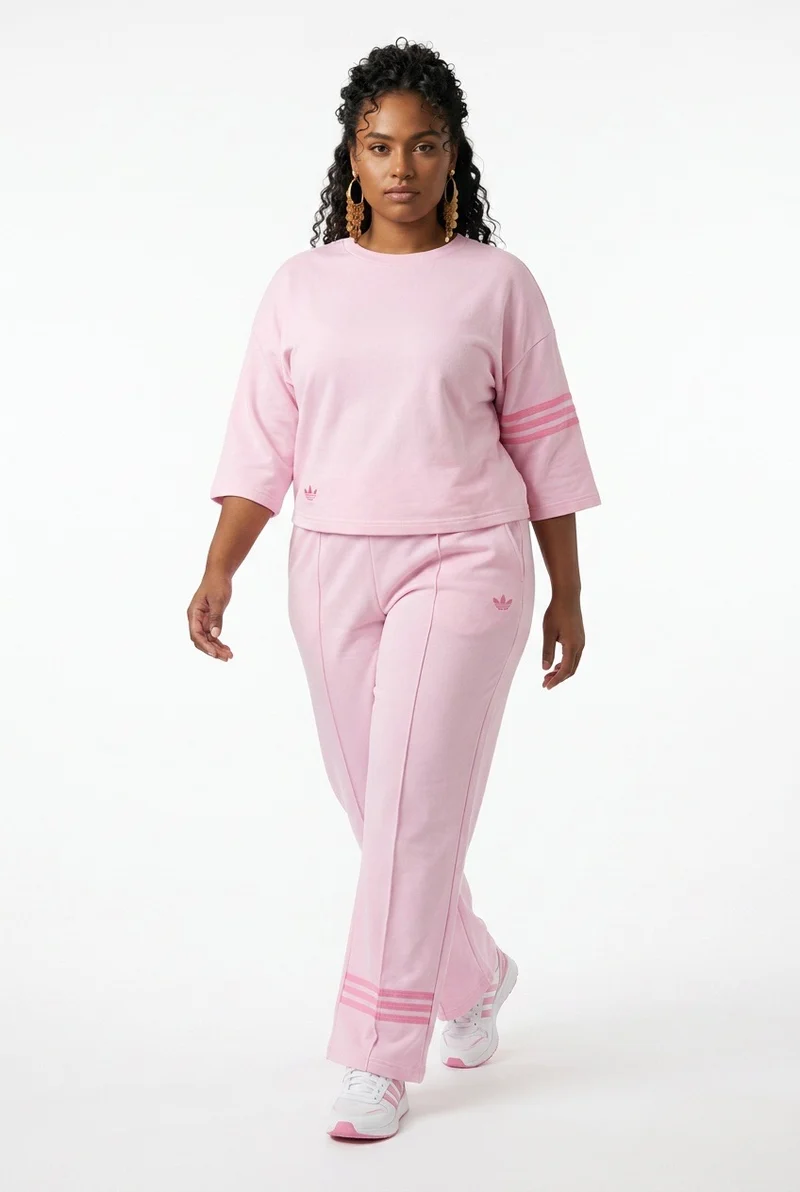 Stylish Sisters Monochromatic Loungewear Set - Pink