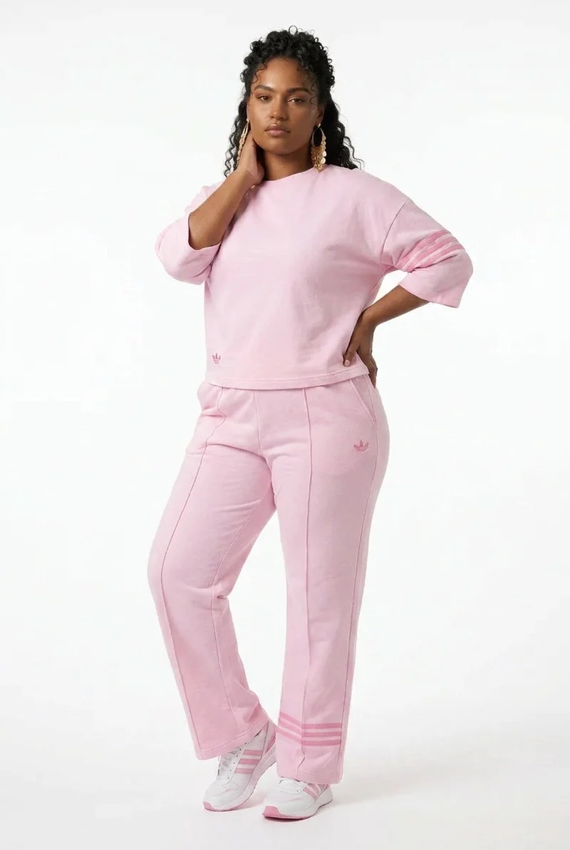 Stylish Sisters Monochromatic Loungewear Set - Pink
