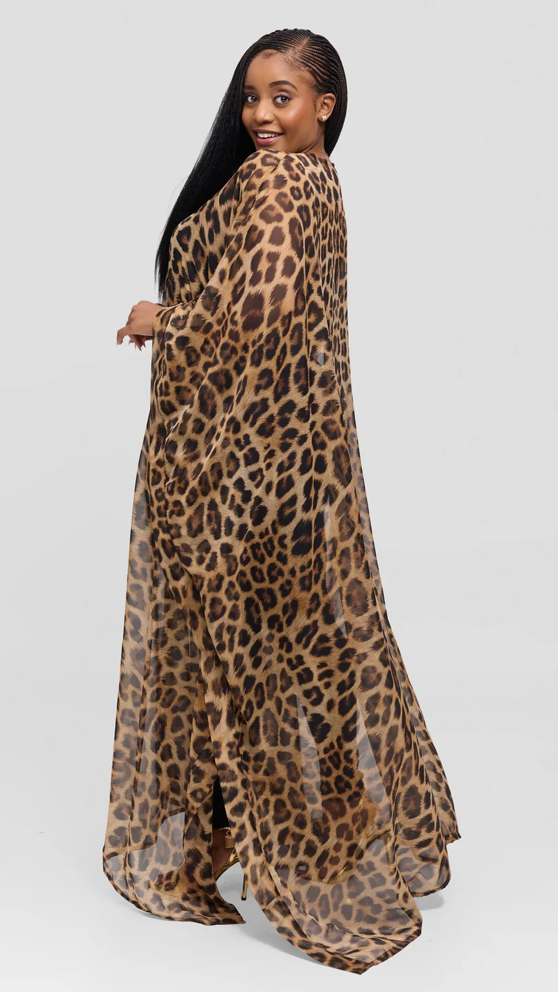 Nika Bonica Tawi Kaftan - Brown