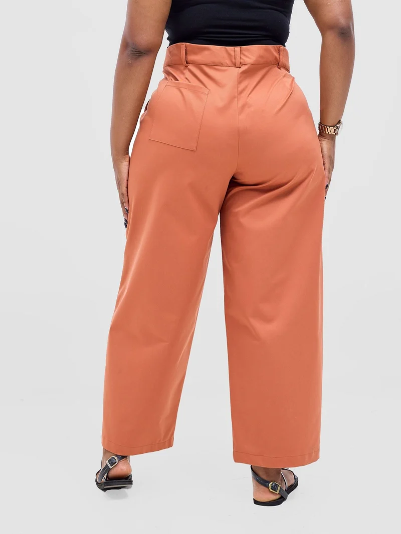 Safari by Vivo Tiwa Barell Pants - Rust