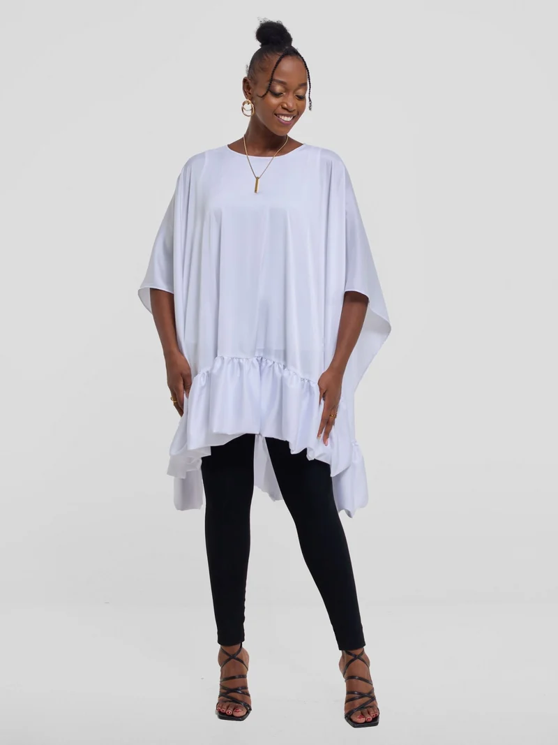 Vivo Kelemi 4.0 Frilled Wide Top - White