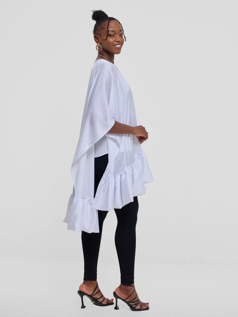 Vivo Kelemi 4.0 Frilled Wide Top - White