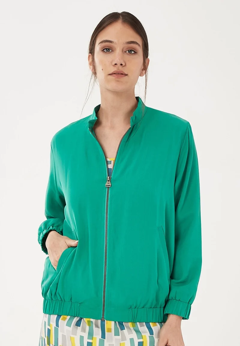 Bomberjacke aus TENCEL™ Lyocell