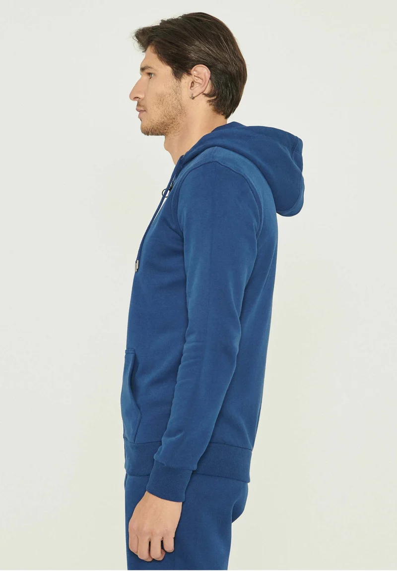 Kapuzensweatjacke aus Bio-Baumwolle