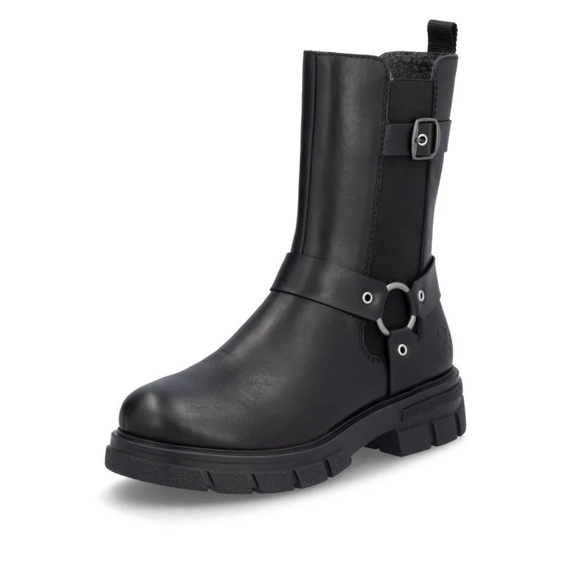 Z9177-00 Top Trends Stiefeletten schwarz Damen