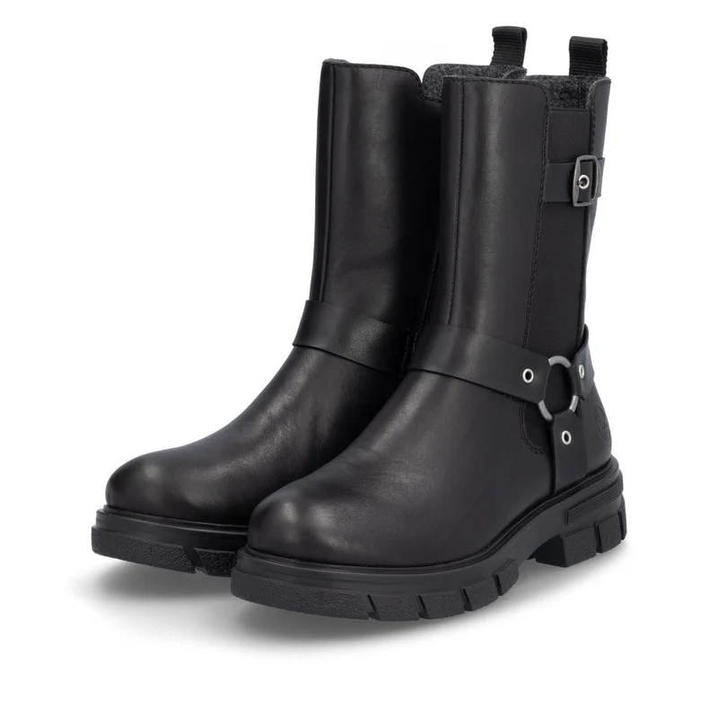 Z9177-00 Top Trends Stiefeletten schwarz Damen