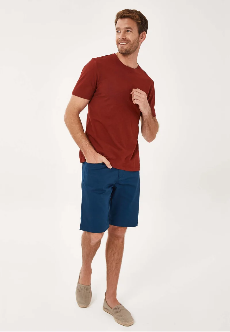 Basic T-Shirt aus Bio-Baumwolle