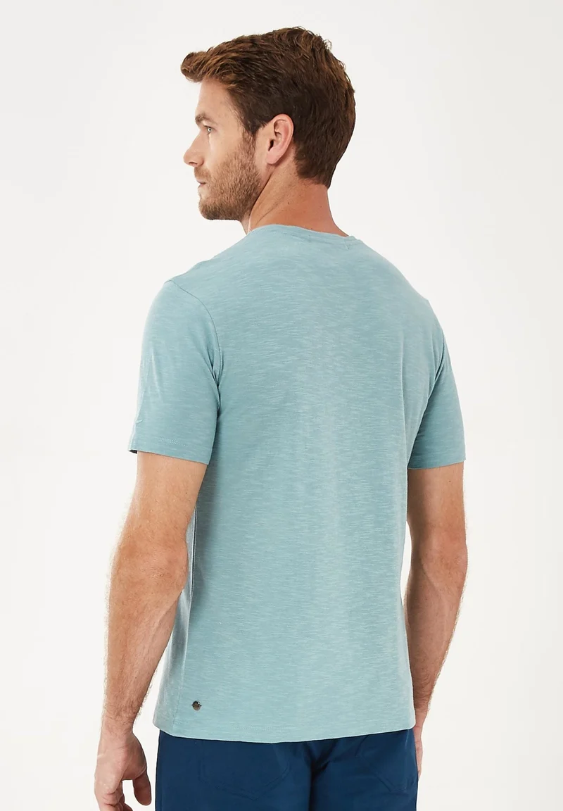 T-Shirt aus Bio-Baumwolle mit Print