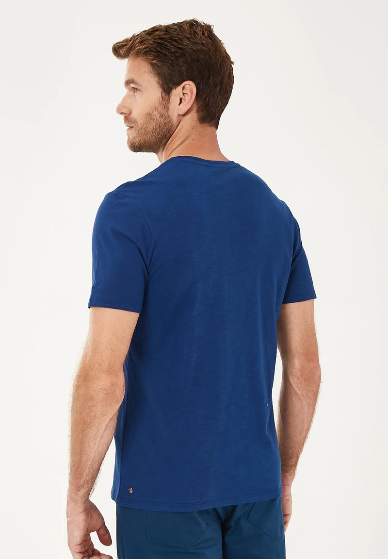 T-Shirt aus Bio-Baumwolle mit Print