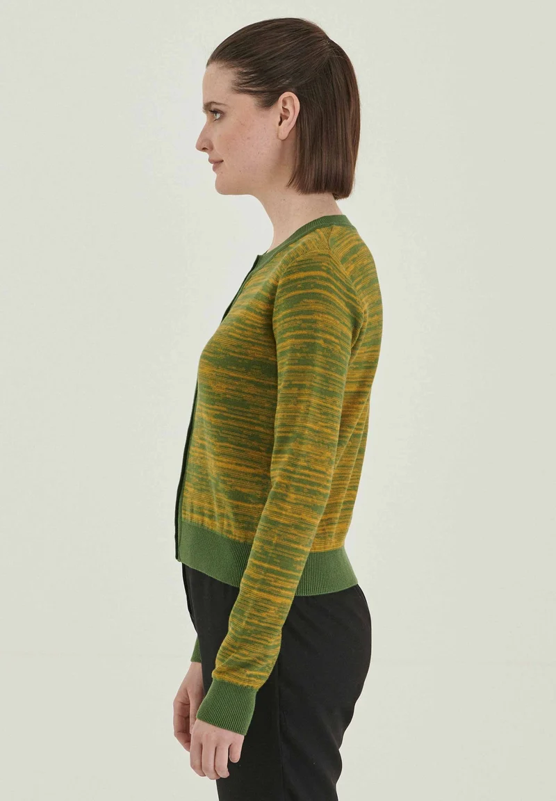 Strickjacke Knopfleiste mit Bio-Baumwolle