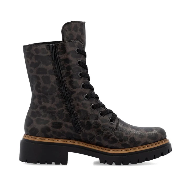 Rieker Schnür-Stiefeletten schwarz