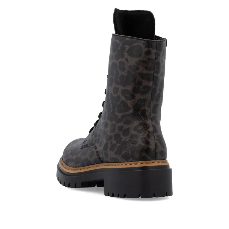 Rieker Schnür-Stiefeletten schwarz