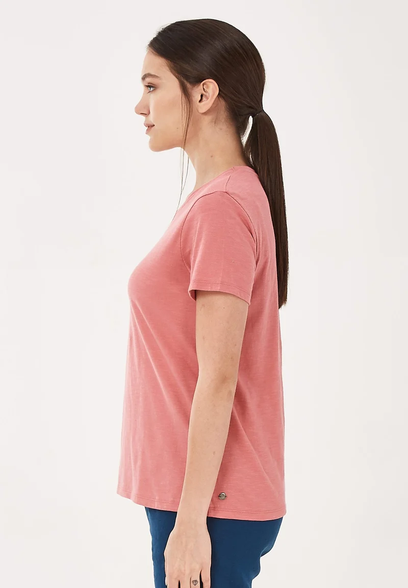 T-Shirt aus Bio-Baumwolle mit Text-Print