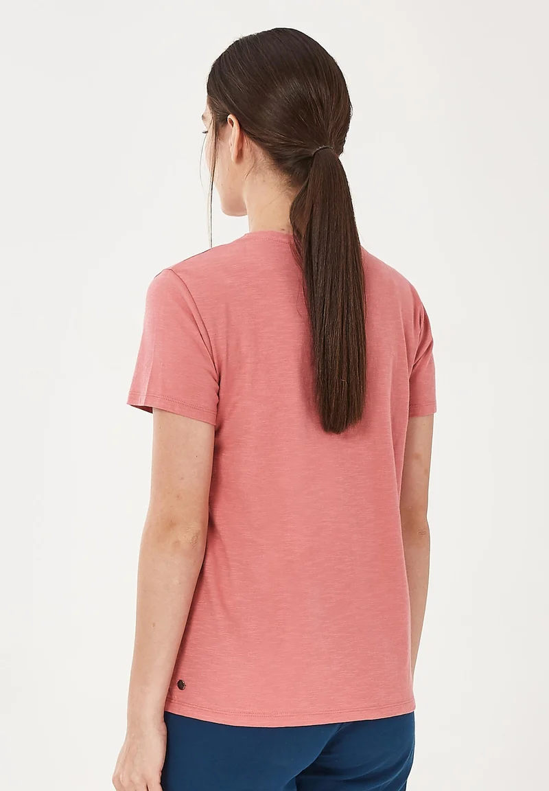 T-Shirt aus Bio-Baumwolle mit Text-Print
