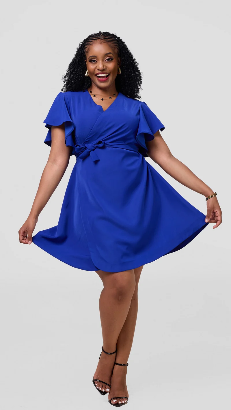 Mnubistyle Nimu Dress - Blue