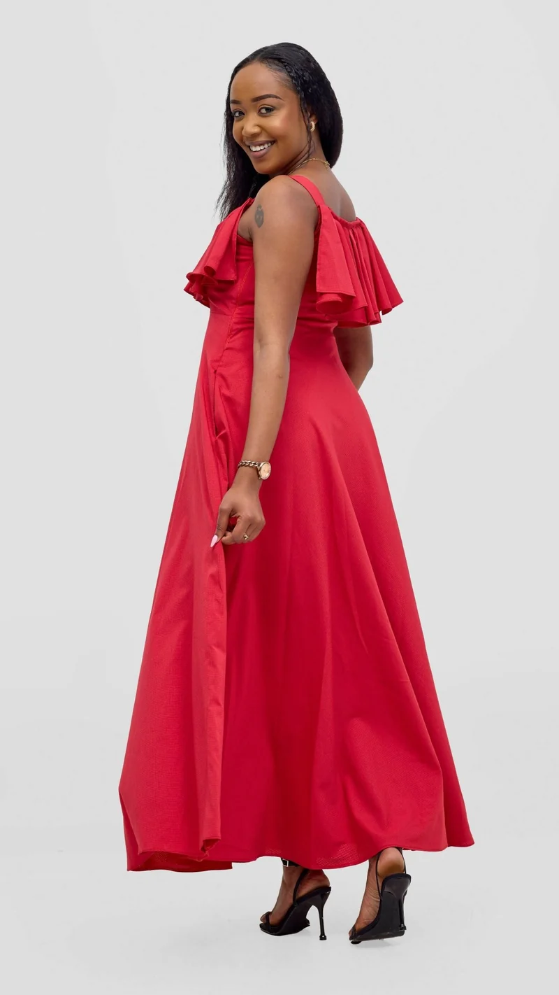 Kakiba Collections Rossy Dress - Red