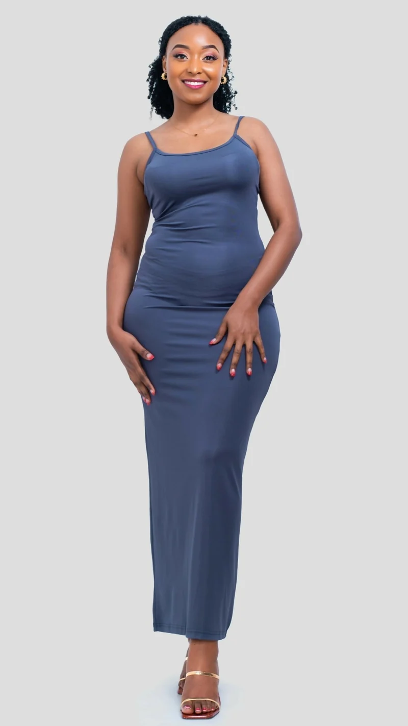 The Fashion Frenzy Luxe Bodycon - Grey