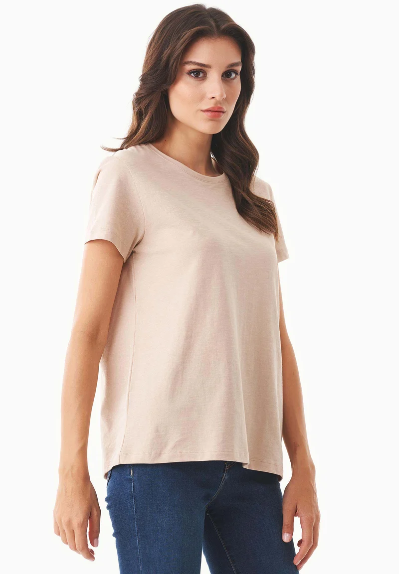 Basic T-Shirt aus Bio-Baumwolle