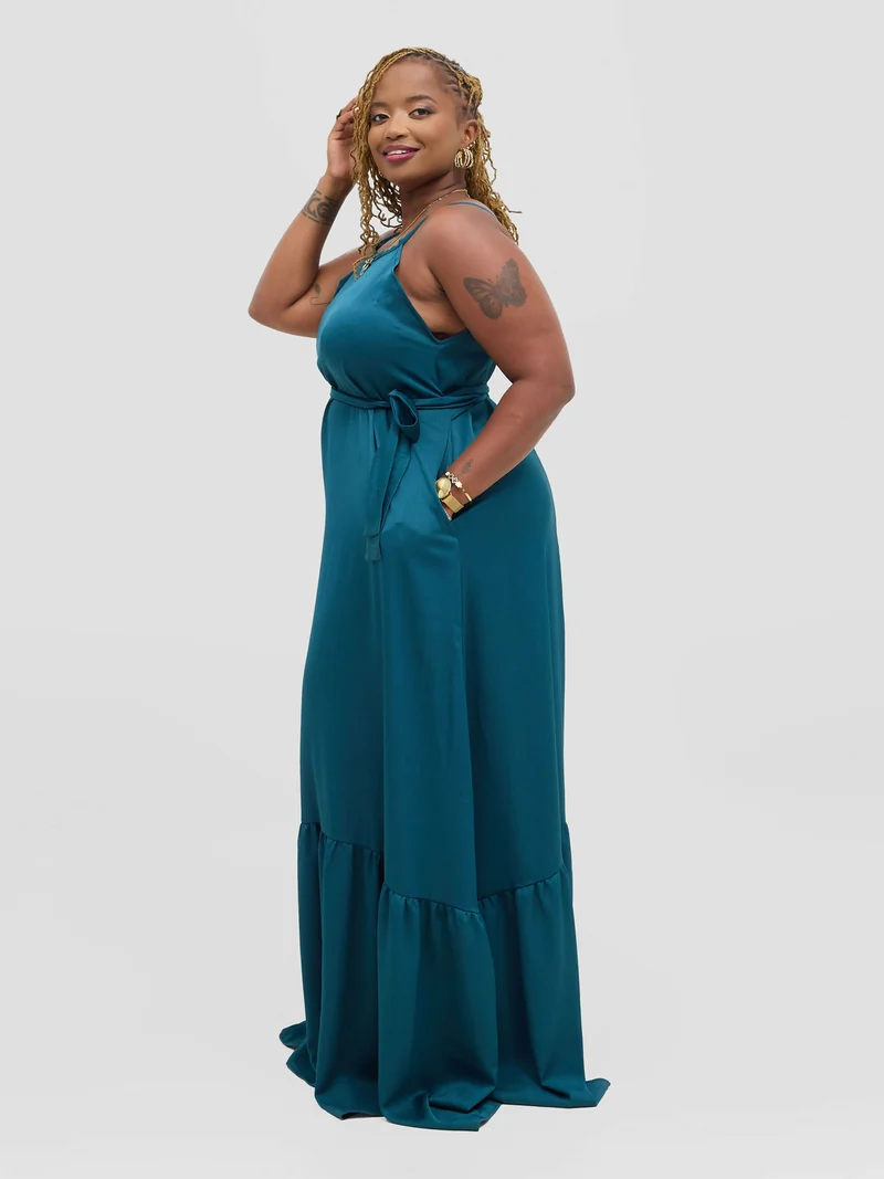 Lokali Designs Lola Dress - Teal