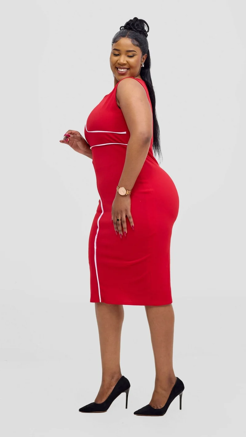 Kakiba Collections Judith Official Dress - Red