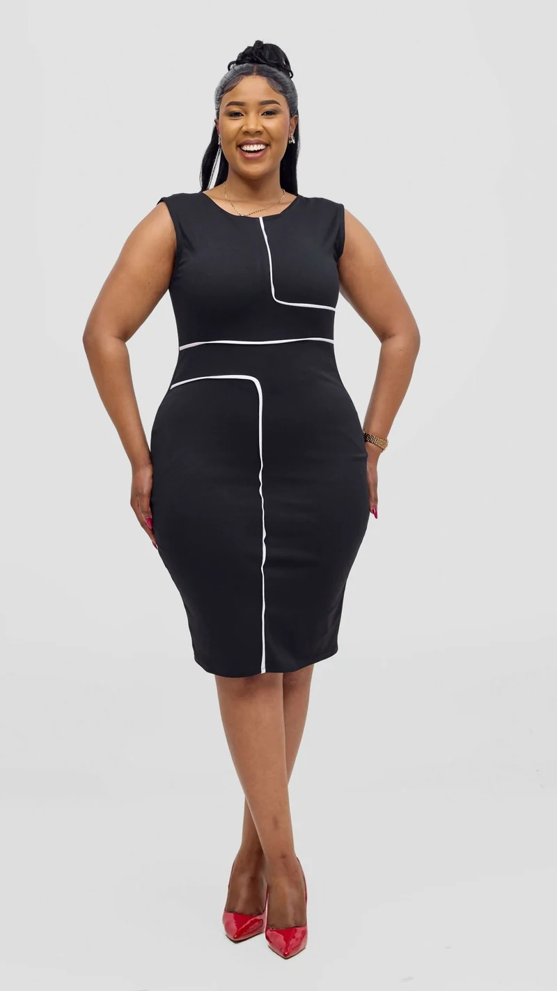 Kakiba Collections Judith Official Dress - Black