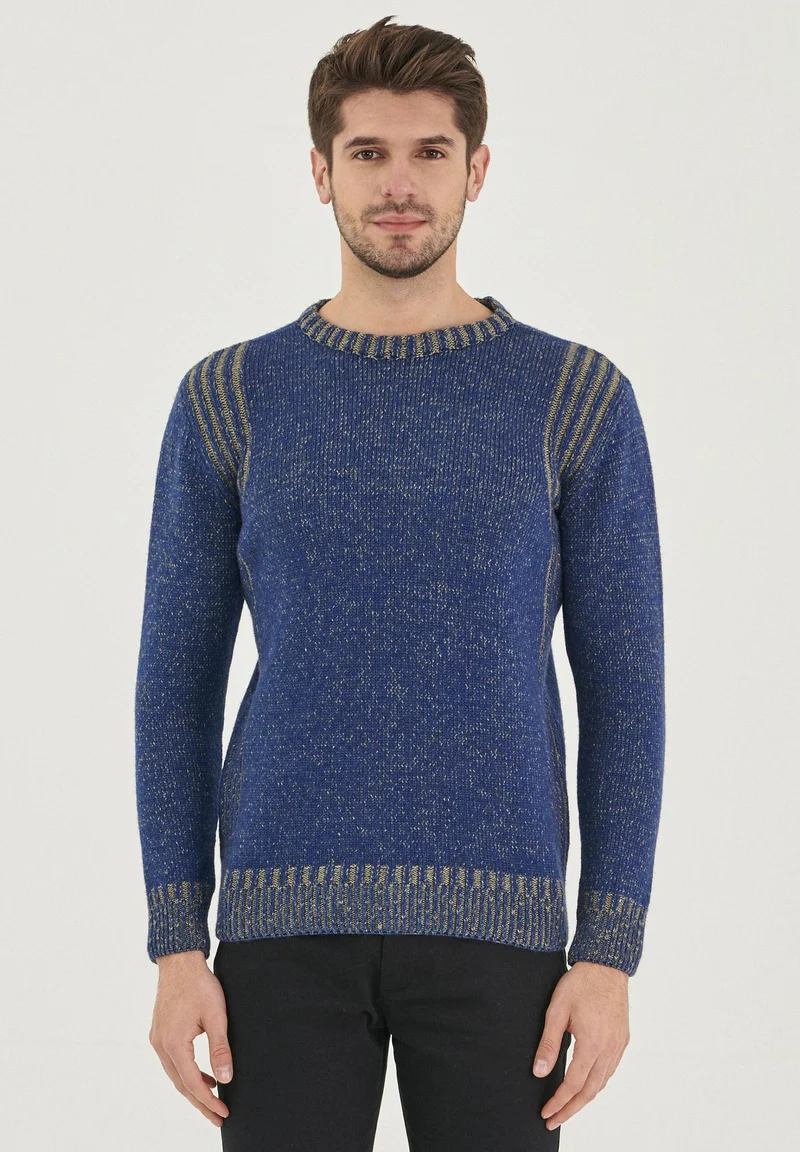 Pullover aus Bio-Merinowolle und Bio-Baumwolle