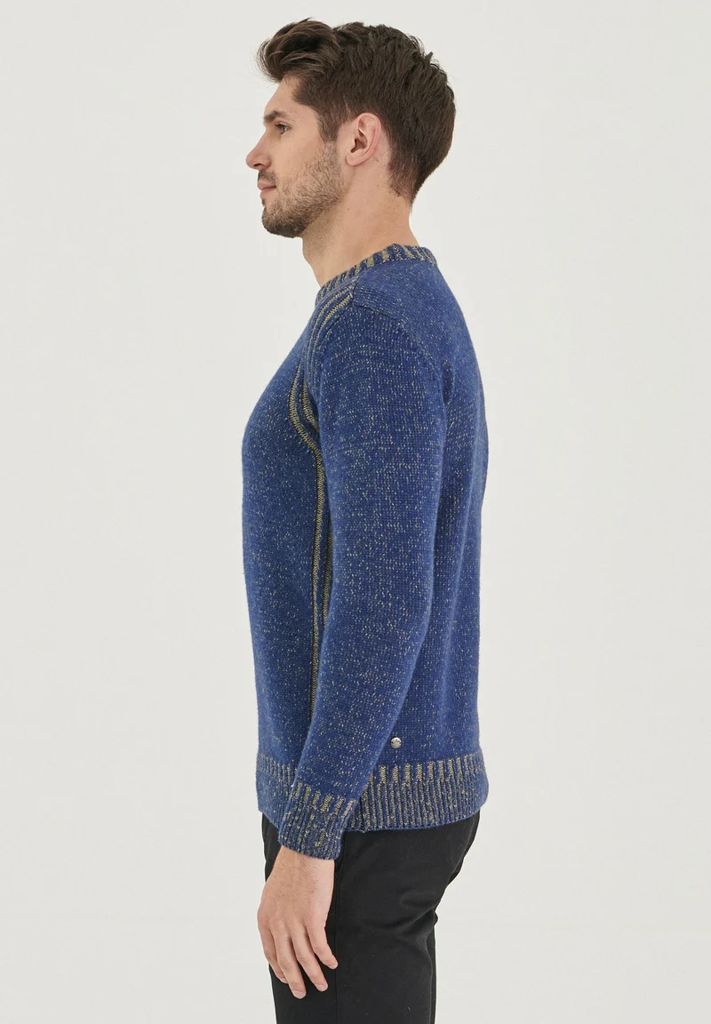 Pullover aus Bio-Merinowolle und Bio-Baumwolle