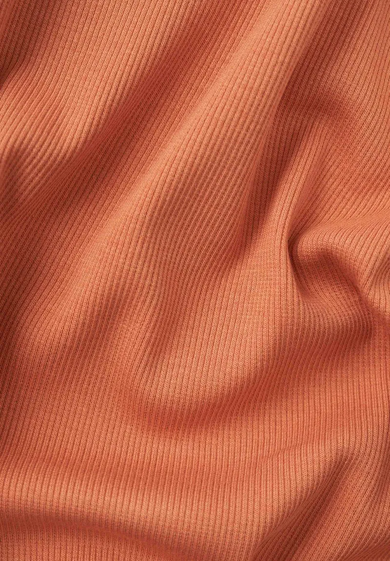 SONNIA | Cropped Rib Top aus Bio-Baumwolle