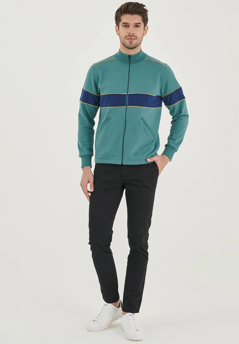 Sweatjacke aus Bio-Baumwolle