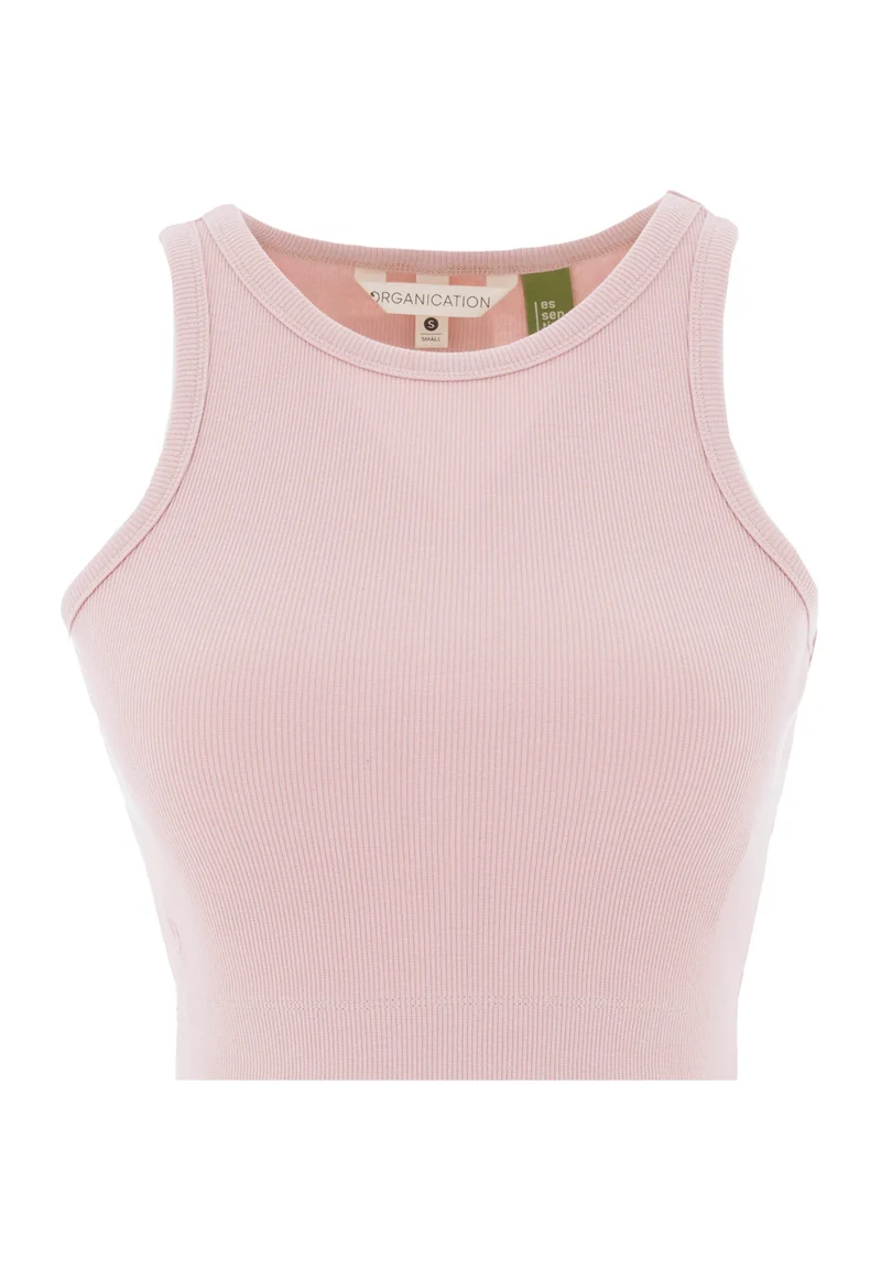 SONNIA | Cropped Rib Top aus Bio-Baumwolle