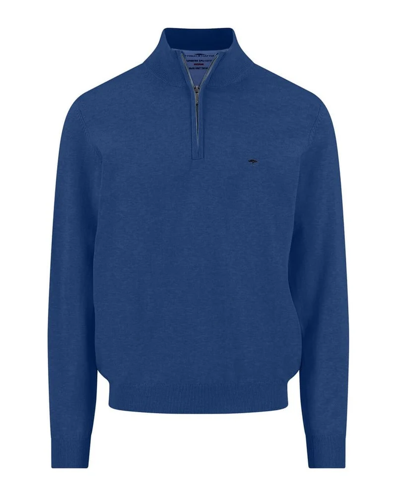 Fynch-Hatton Troyer-Zip, Superfine, harbor blue - 100065415
