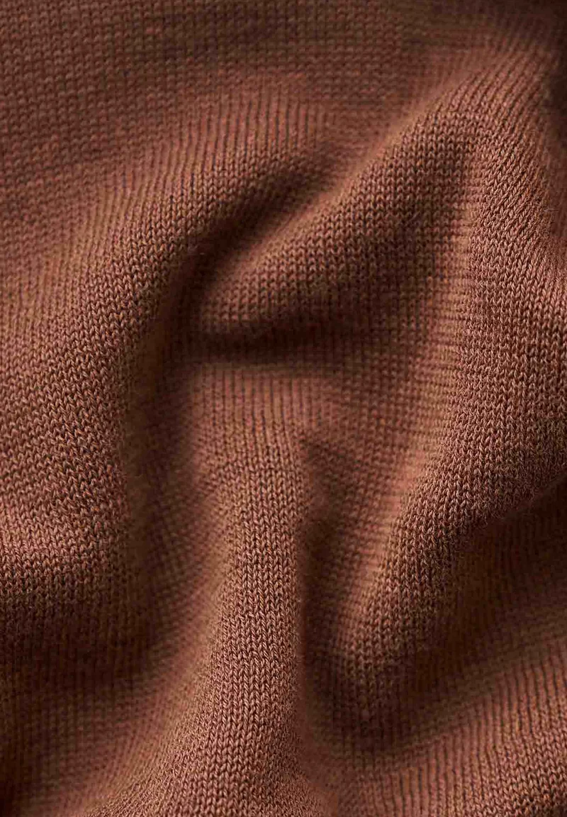 Rollkragenpullover aus Bio-Baumwolle
