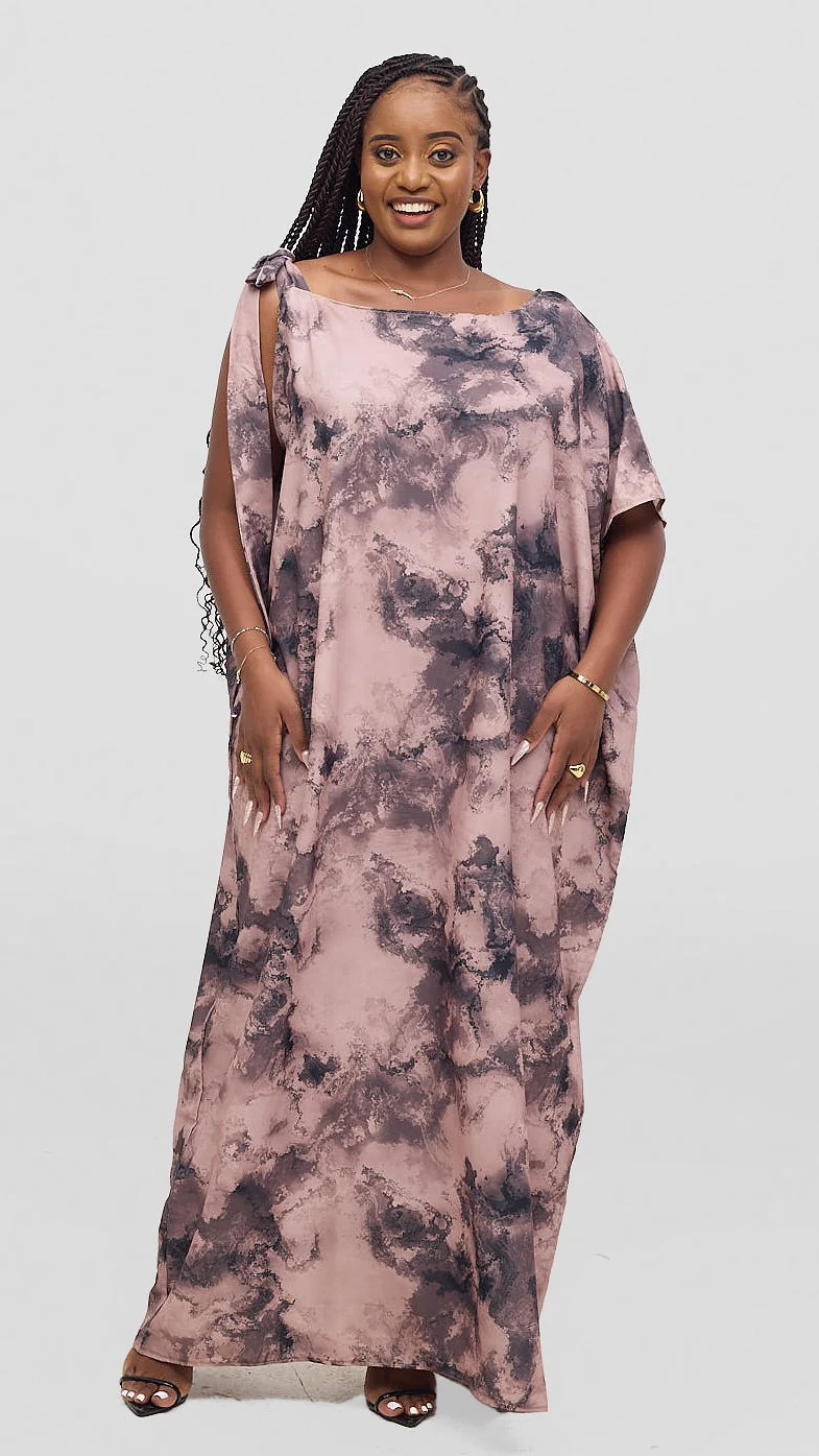 Liliadly Rossy Kaftan Dress - Pink