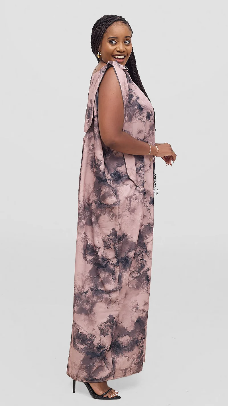 Liliadly Rossy Kaftan Dress - Pink