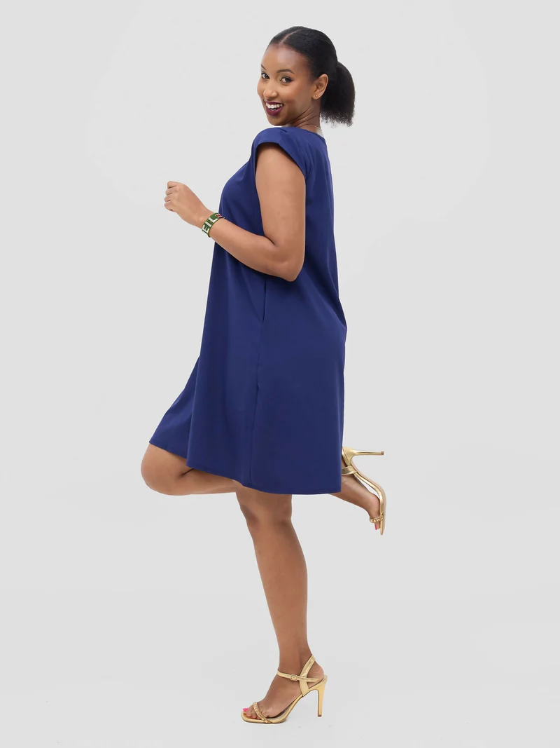 Zipporah Dress - Blue