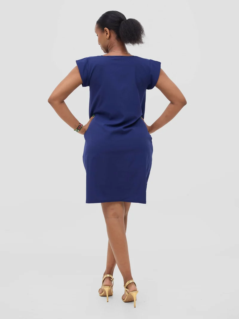 Zipporah Dress - Blue