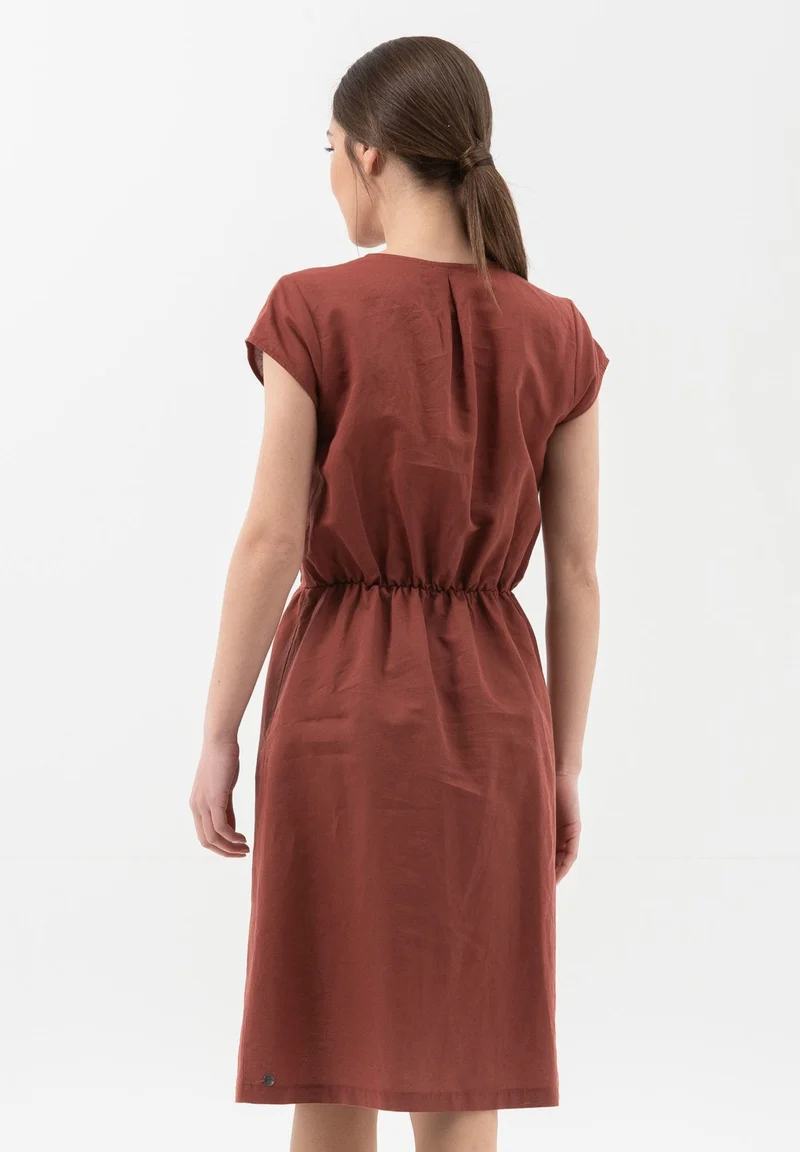 Kleid aus Leinen mit Bio-Baumwolle