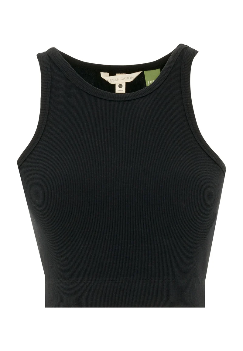 SONNIA | Cropped Rib Top aus Bio-Baumwolle
