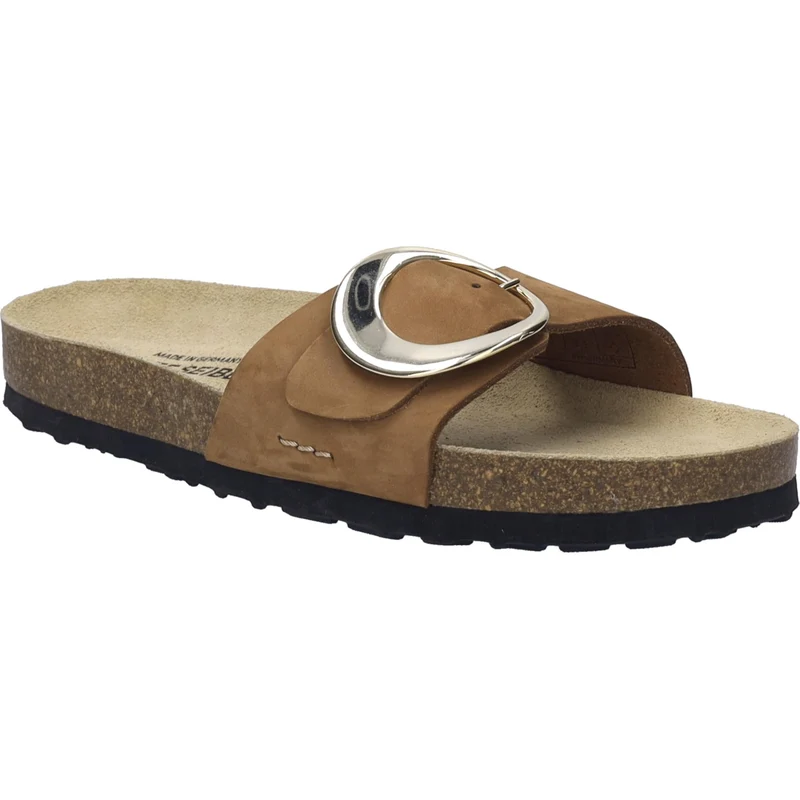Hermine 14 Klassische Pantoletten beige Damen