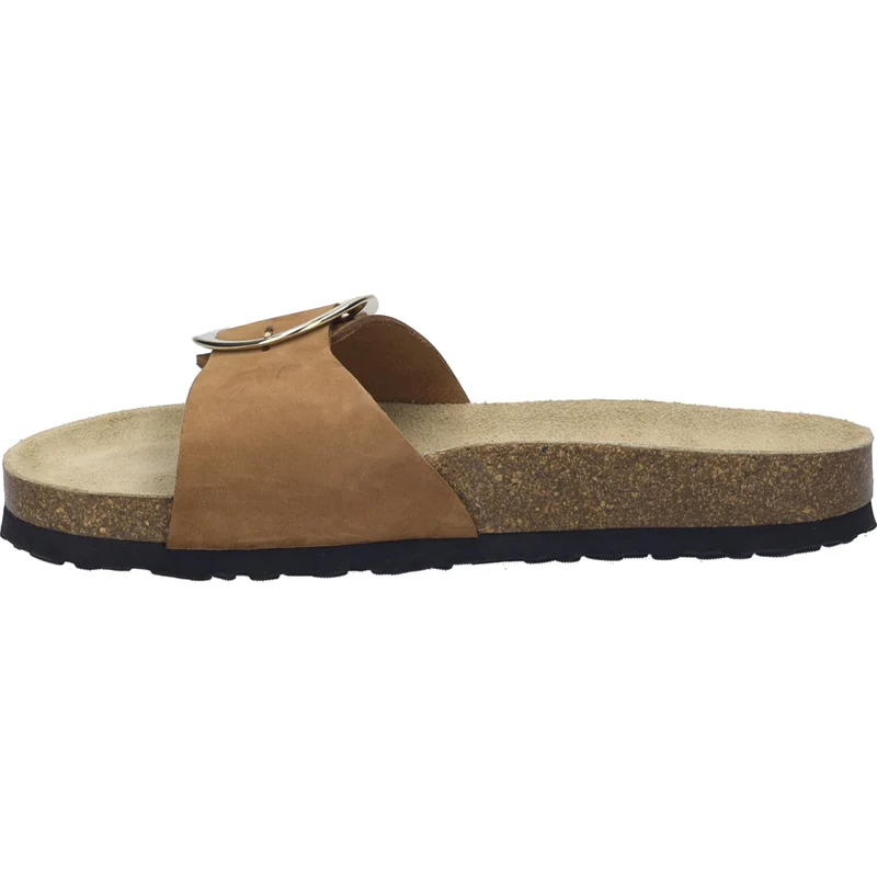 Hermine 14 Klassische Pantoletten beige Damen